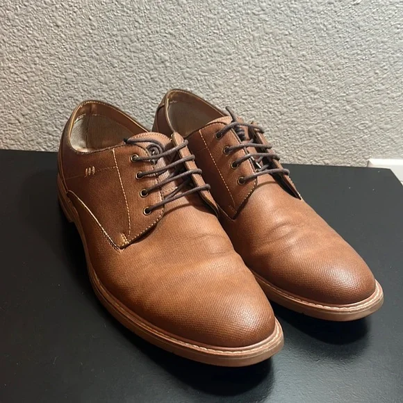 Steve Madden Brown Oxfords - Size 11 Mens Steve Madden Brown Sabel Leather Oxford Shoes Size 11  main image 3